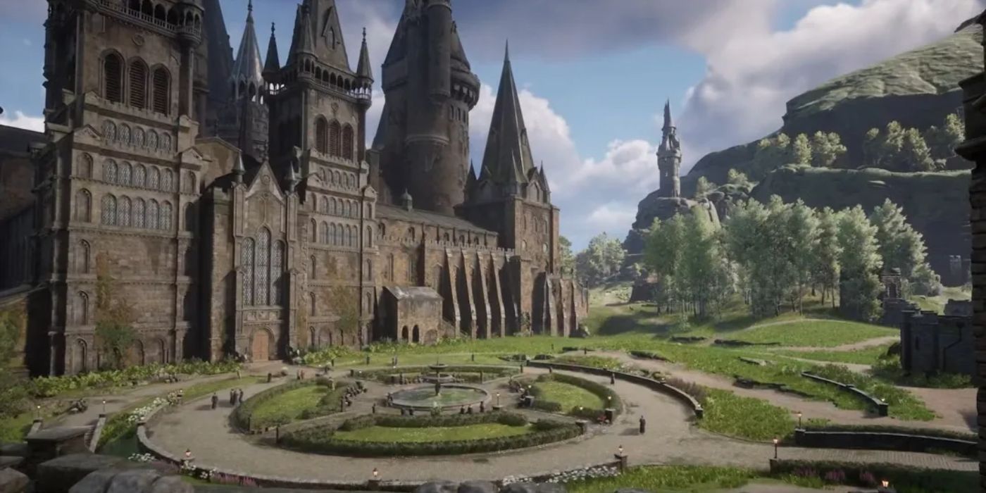 Hogwarts Castle Yard