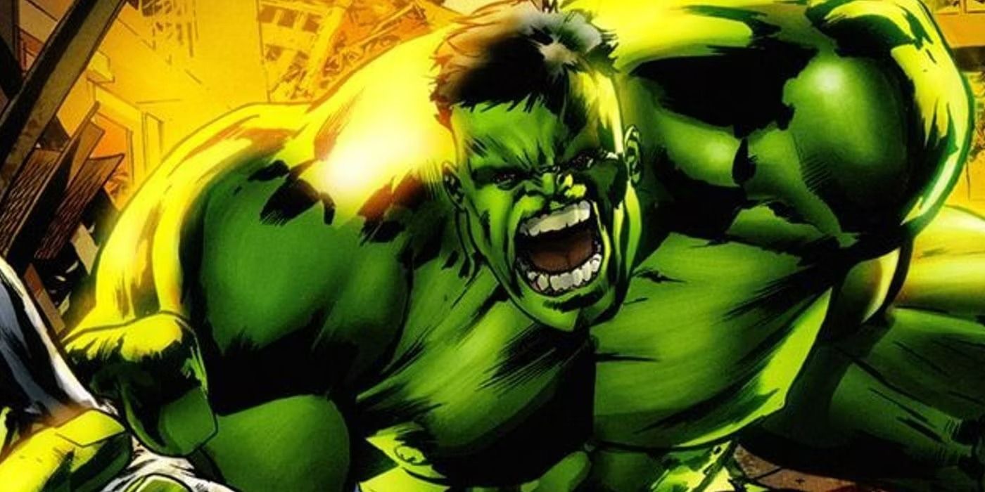 The Hulk screams in rage in Marvel Comics