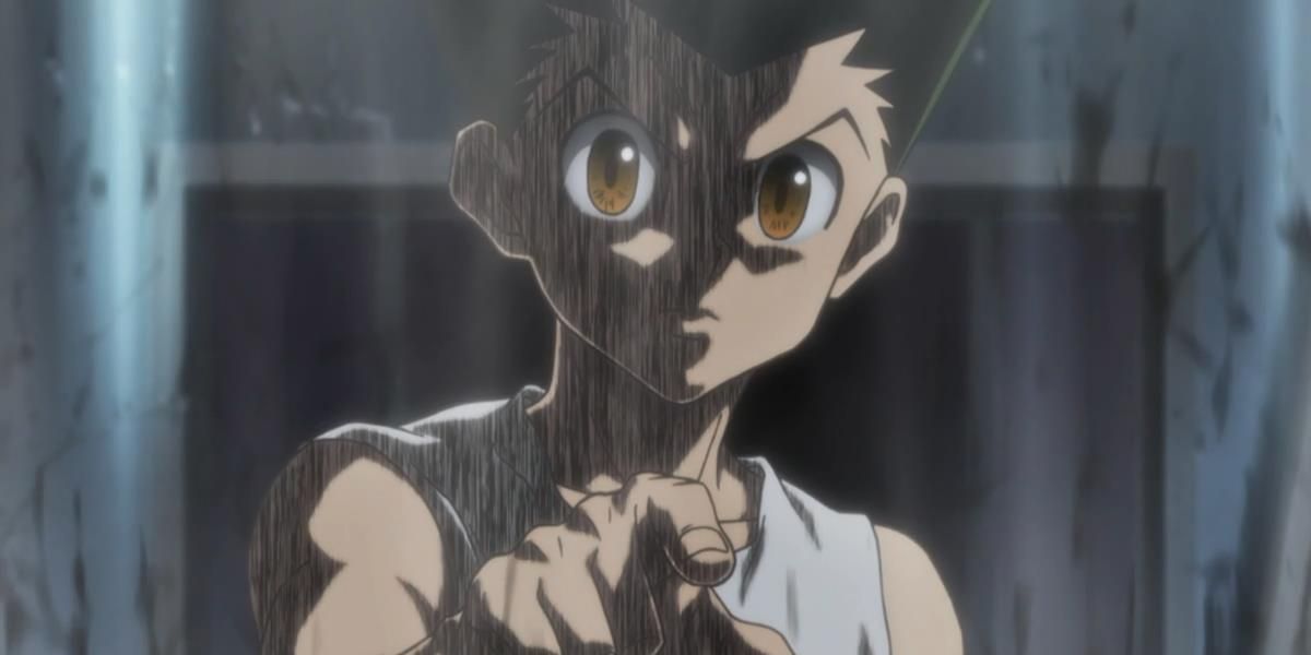 Hunter x Hunter - Gon threatens someone