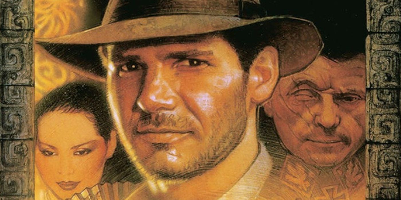 Arte da cubra para Indiana Jones e os Imperadores Túmulos