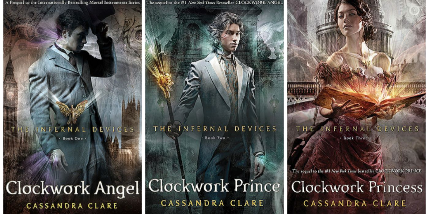 Infernal devices - three book covers
