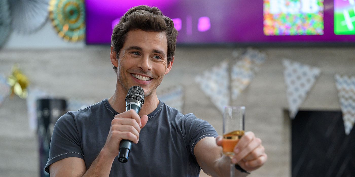 James Marsden as a guest star in Starz' Party-Down revival.