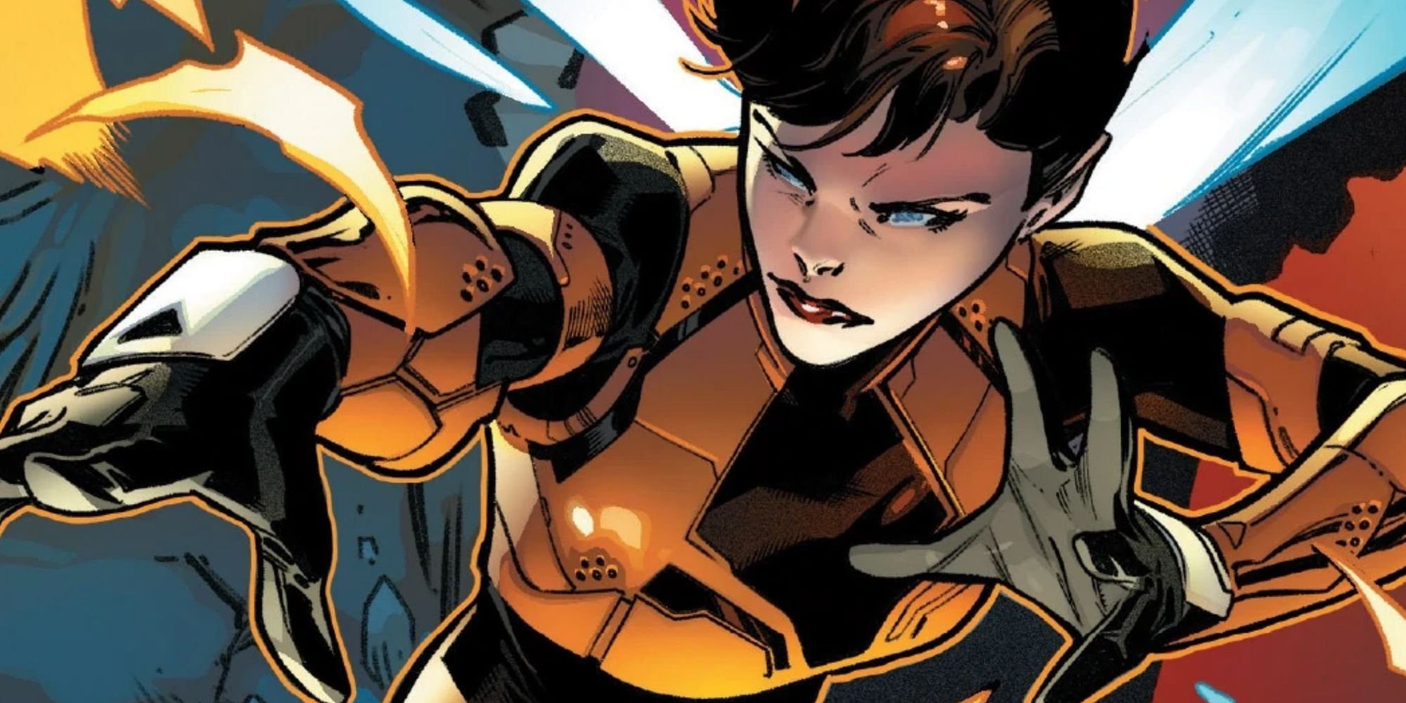 Janet Van Dyne as Wasp in Marvel Comics