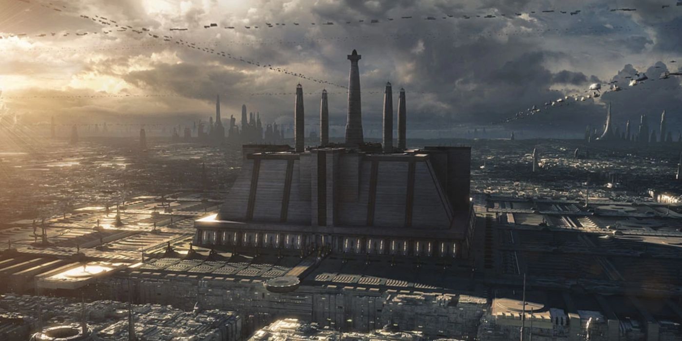Star Wars' Jedi Temple on Coruscant 