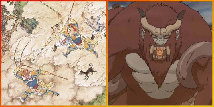Perjalanan Ke Putra Barat Wukong Goku, Naruto
