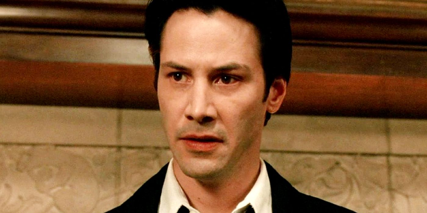 Keanu Reeves portrays the role of John Constantine in Warner Bros.' Constantine movie.