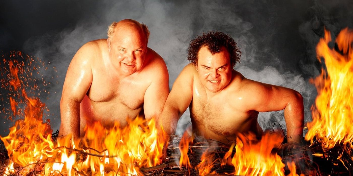 Kyle Gass and Jack Black in Pick of Destiny