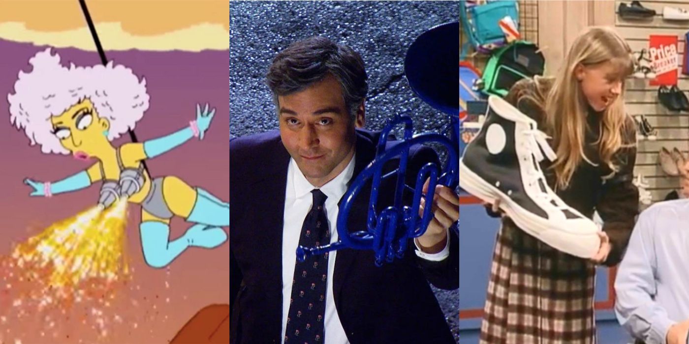 Lady Gaga in The Simpsons, Ted Mosby in How I Met Your Mother, and DJ in Full House