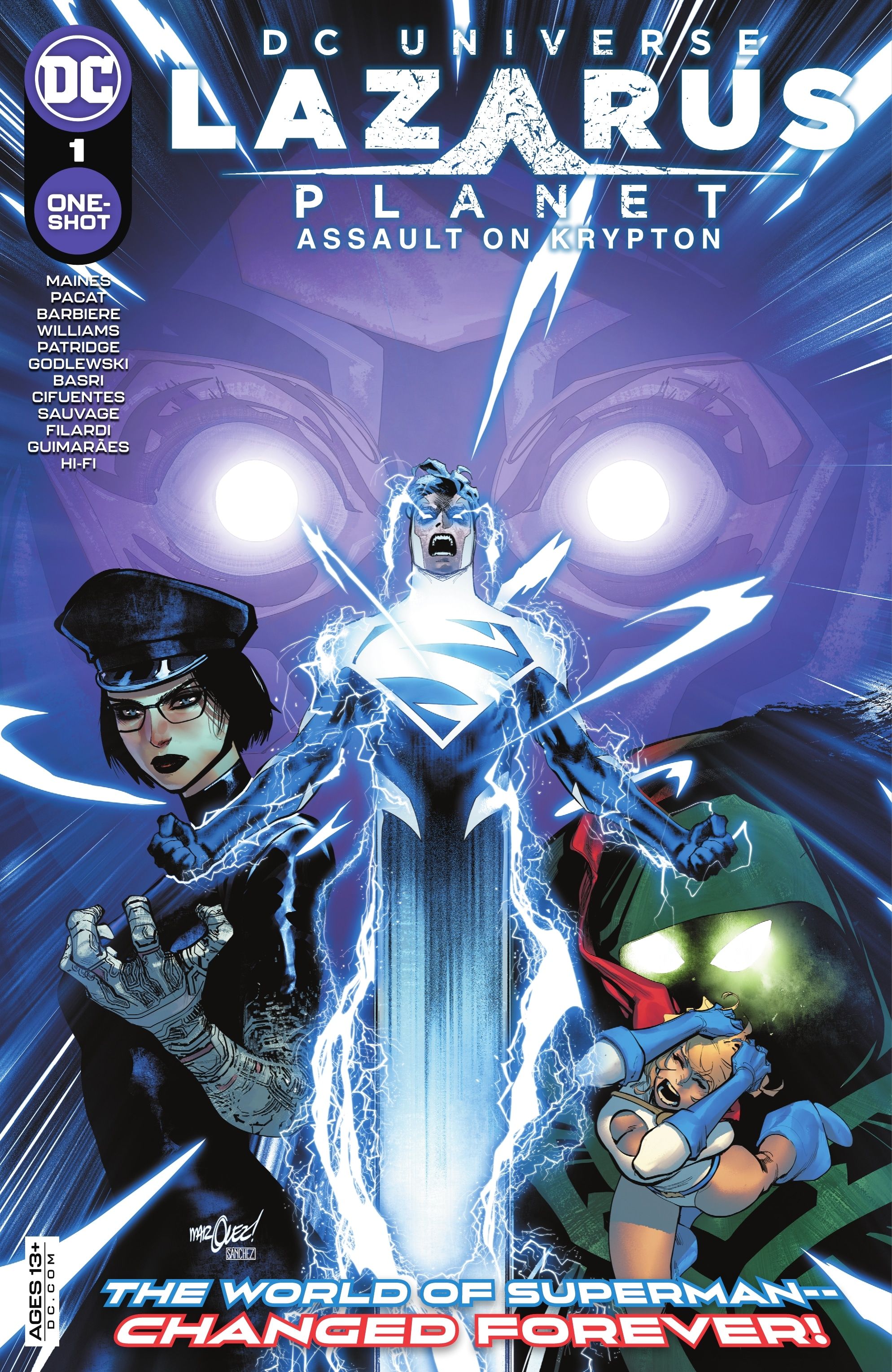 Lazarus Planet Assault on Krypton #1 Cover
