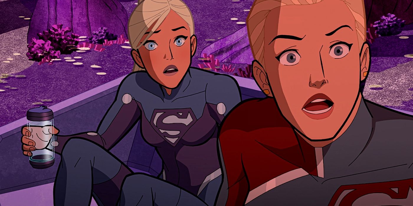 Legion of Super-Heroes DC Animated Movie Kara and Alura