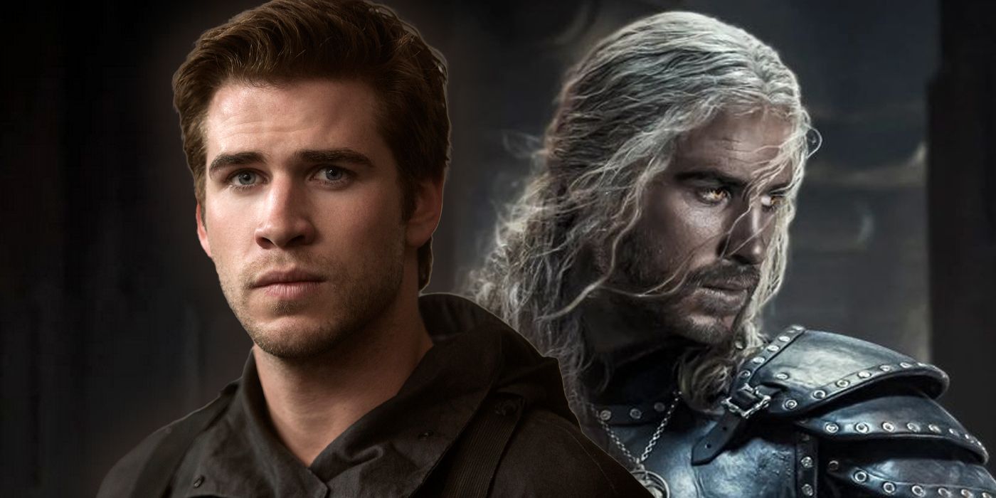 Liam Hemsworth Geralt of Rivia The Witcher fan art. 
