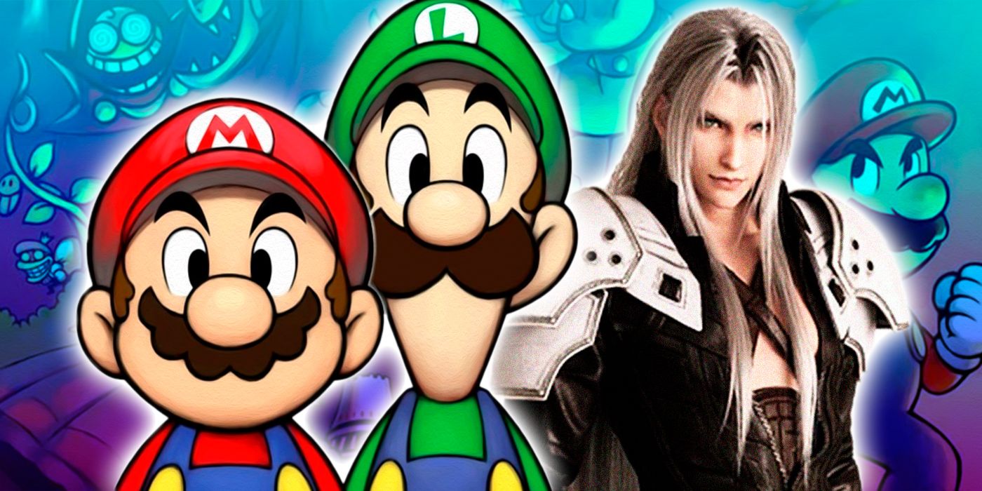 Mario, Luigi, and FFVII's Sephiroth