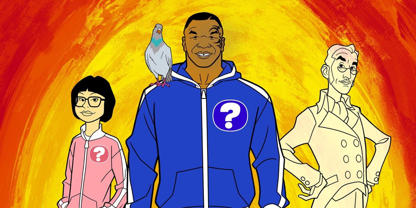 The main characters of the cartoon Mike Tyson Mysteries.