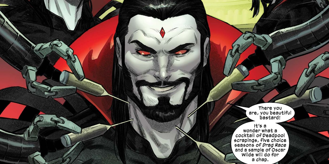 Mister Sinister describing his personality ingredients in Marvel Comics