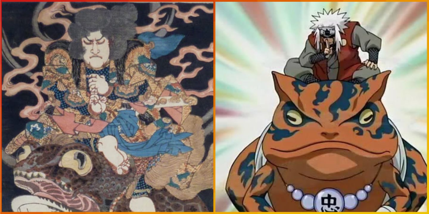 Mount Myoboku Toads From Edo Period Oghma Stories, Naruto