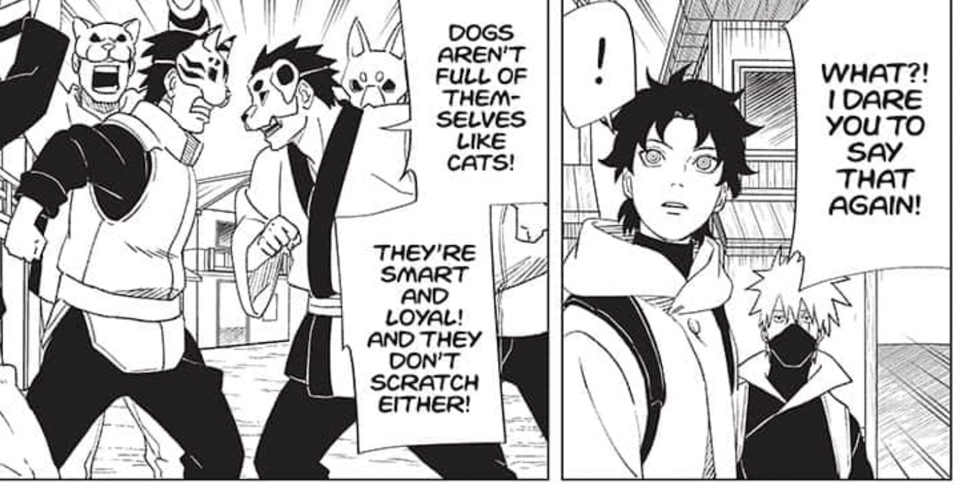 Mirai experimenta um tumulto na série Boruto