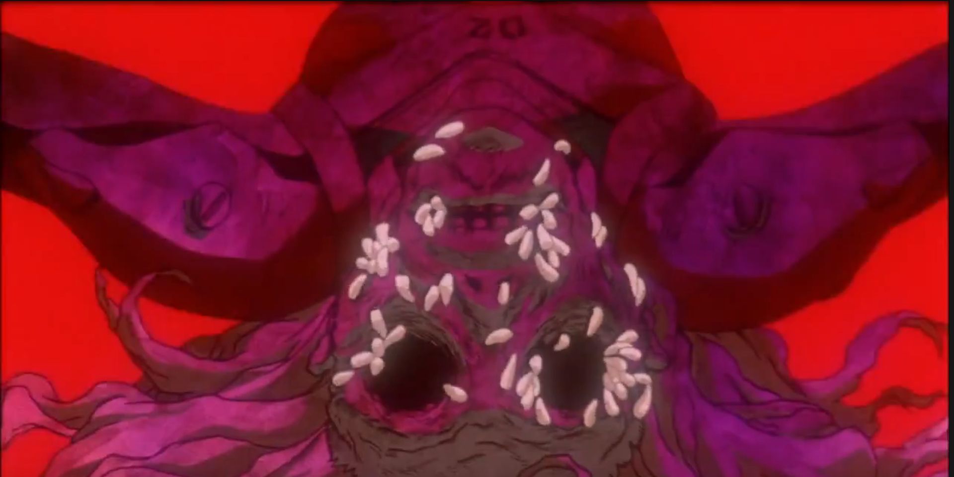A vision of Asuka's rotting corpse in Neon Genesis Evangelion