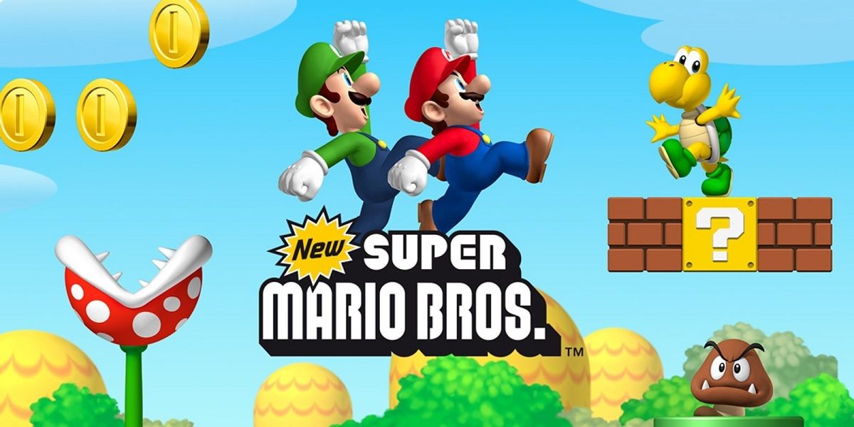 Arte oficial de New Super Mario Bros.