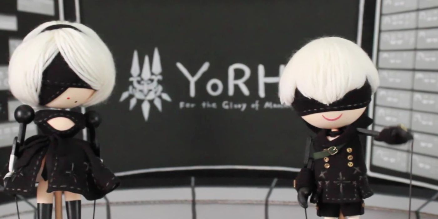 NieR: Automata Ver1.1a uses puppets in its post-credits scenes.