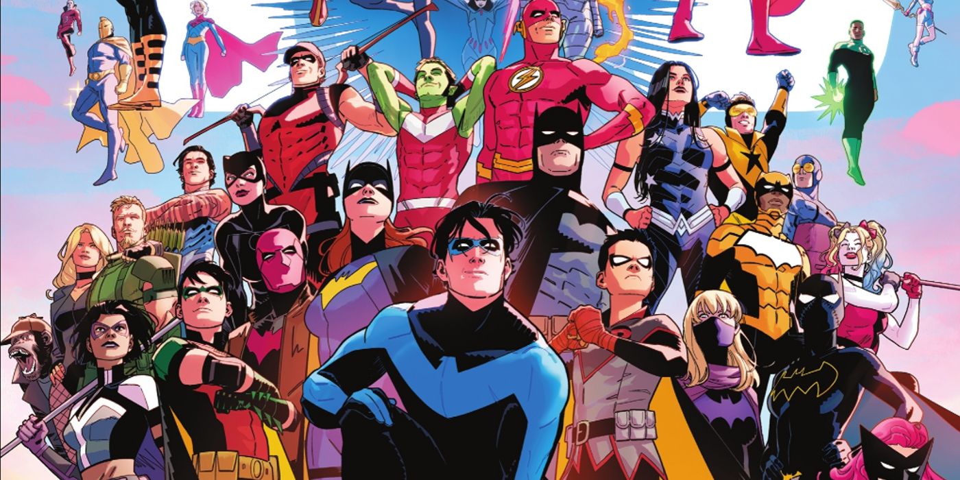 nightwing 100 cover header