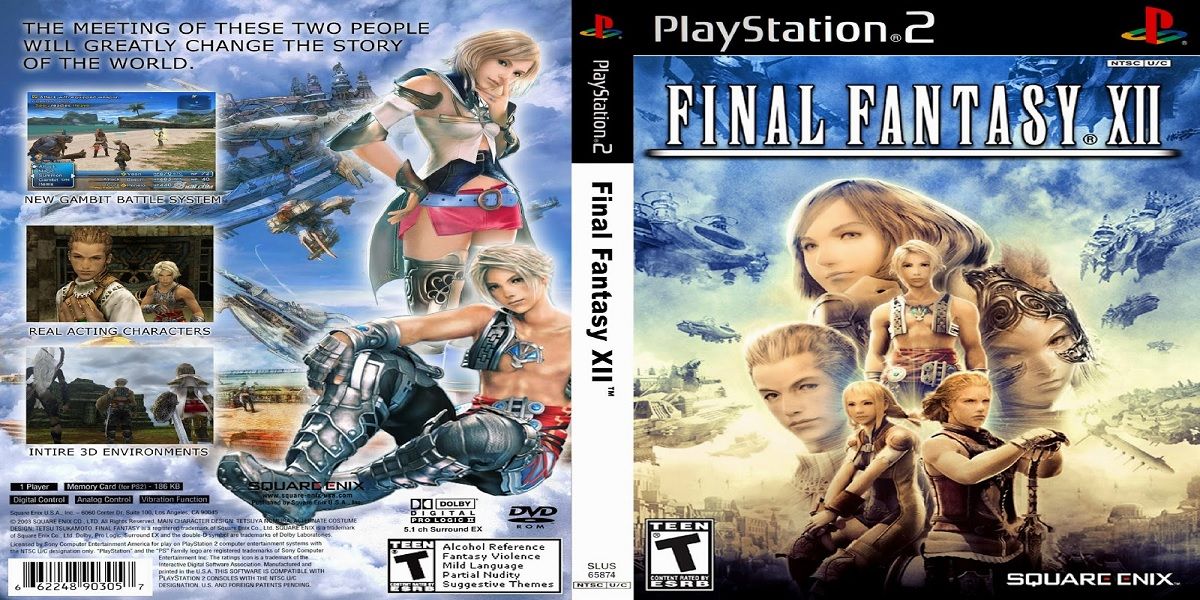 Official box art for Final Fantasy XII