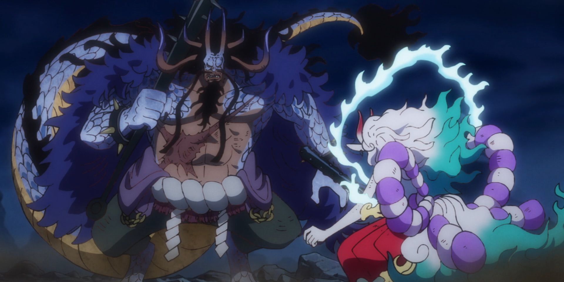 One Piece Kaido vs Yamato hybrid