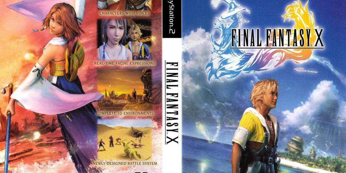 Part of the official box art for Final Fantasy X