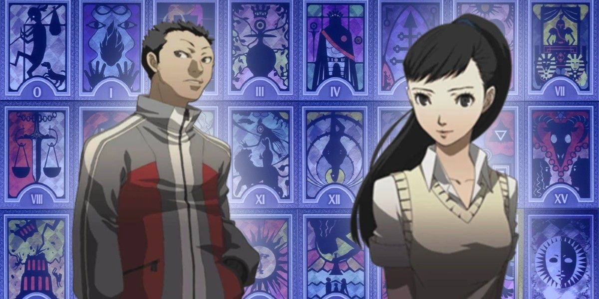 The Chariot Arcana Kazushi and Rio in Persona 3 Portable