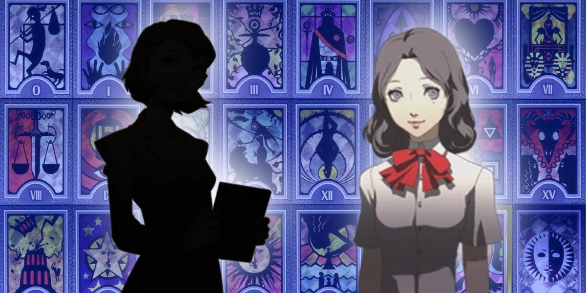 The Hermit Arcana "Maya" and Saori in Persona 3 Portable