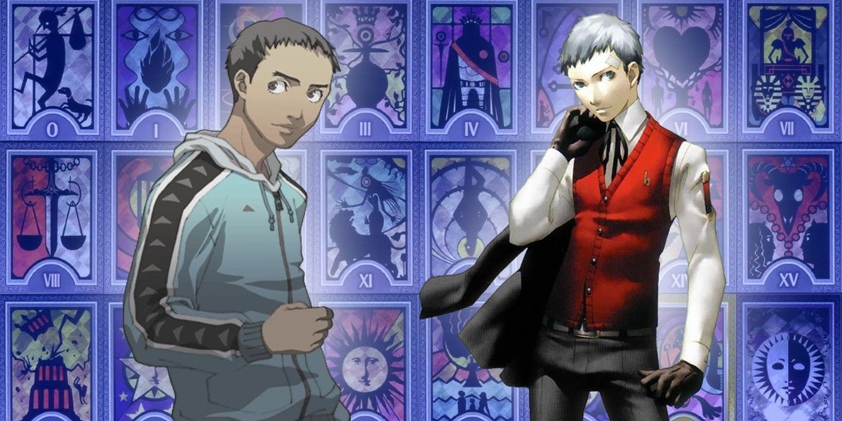The Star Arcana Mamoru and Akihiko in Persona 3 Portable