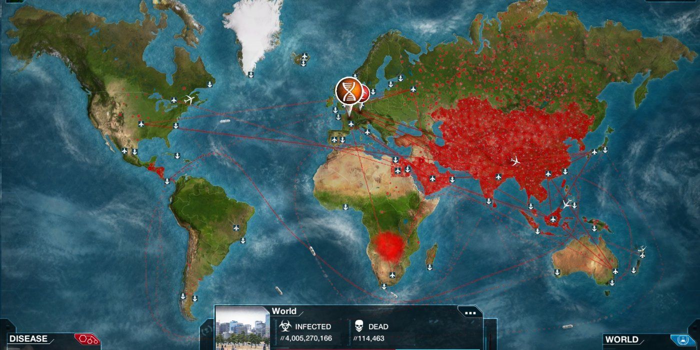 Plague Inc. gameplay screenshot