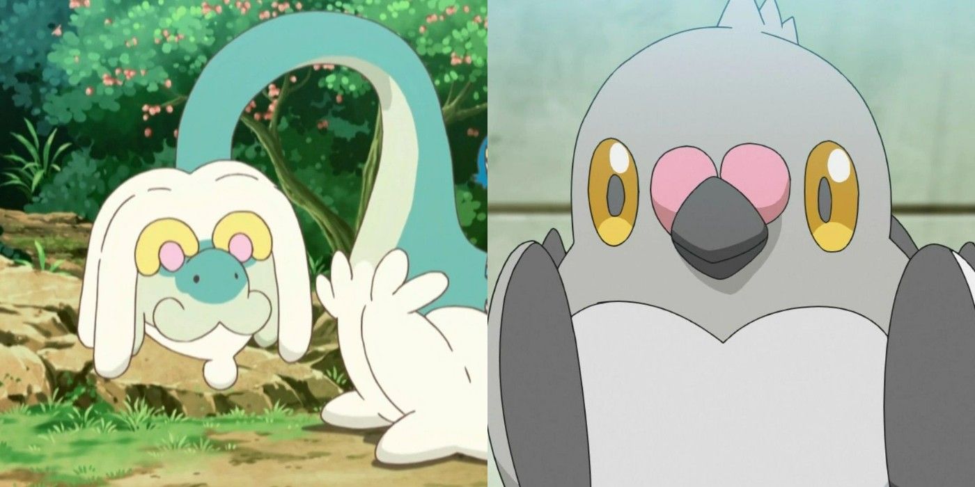 A split image of Pokemon Drama and Pidove