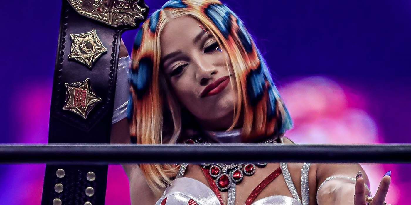 Sasha Banks now Mercedes Monet NJPW Debut