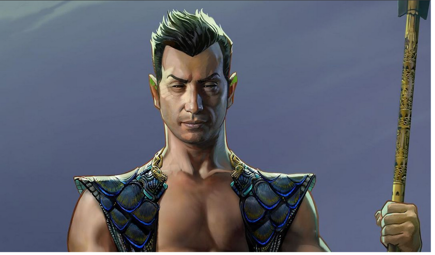 Black Panther: Wakanda Forever '70s-inspired Namor concept art.