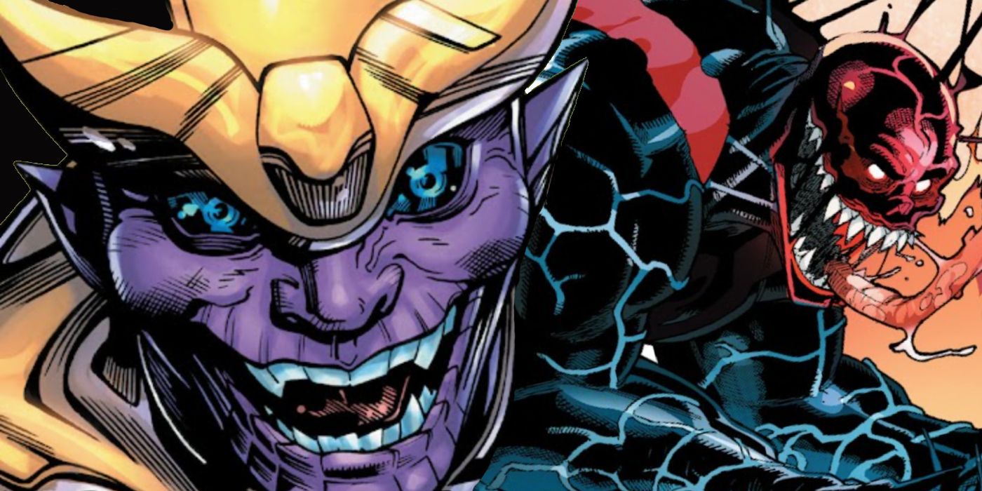 Thanos' Younger Self Gets a Scary Symbiote Upgrade