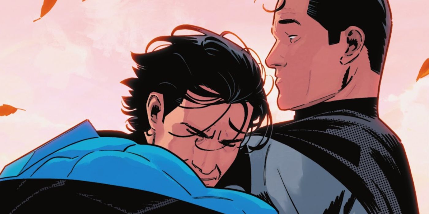 Nightwing Fans Celebrate Dick Grayson Finally Calling Batman Dad