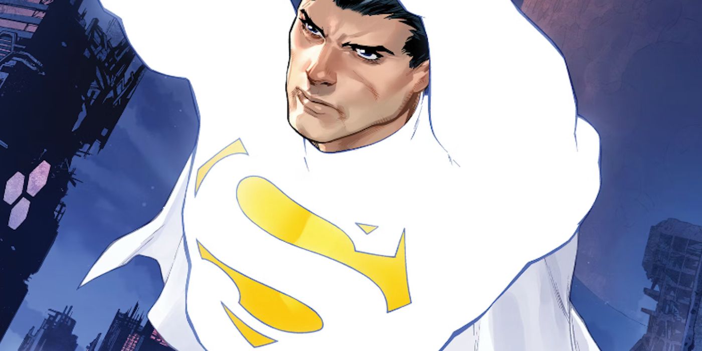 Superman debuts a stunning white costume