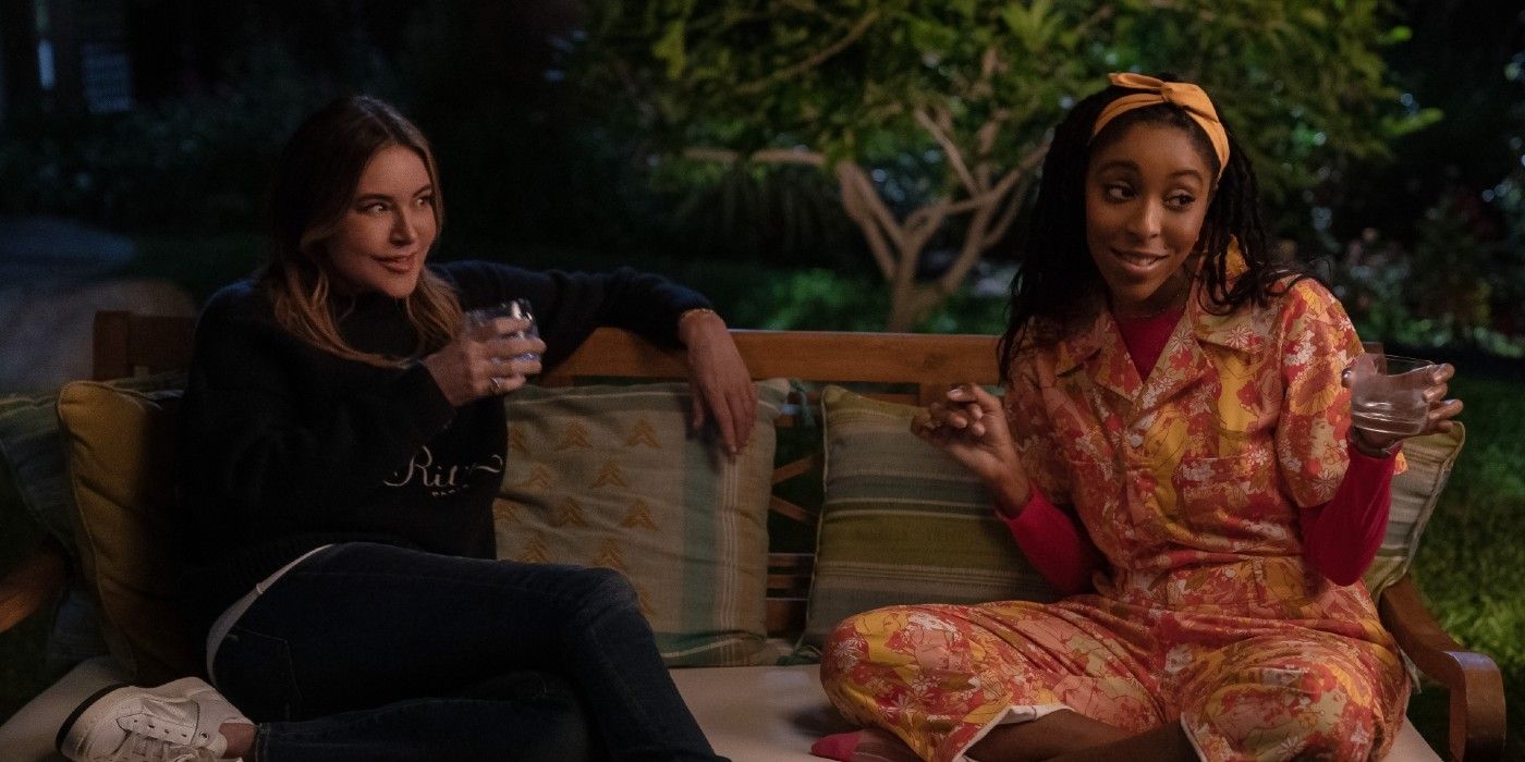 Christa Miller and Jessica Williams in Shrinking