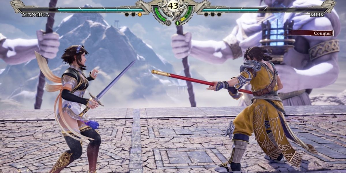 Xianghua combattant Kilik dans le jeu Soulcalibur VI