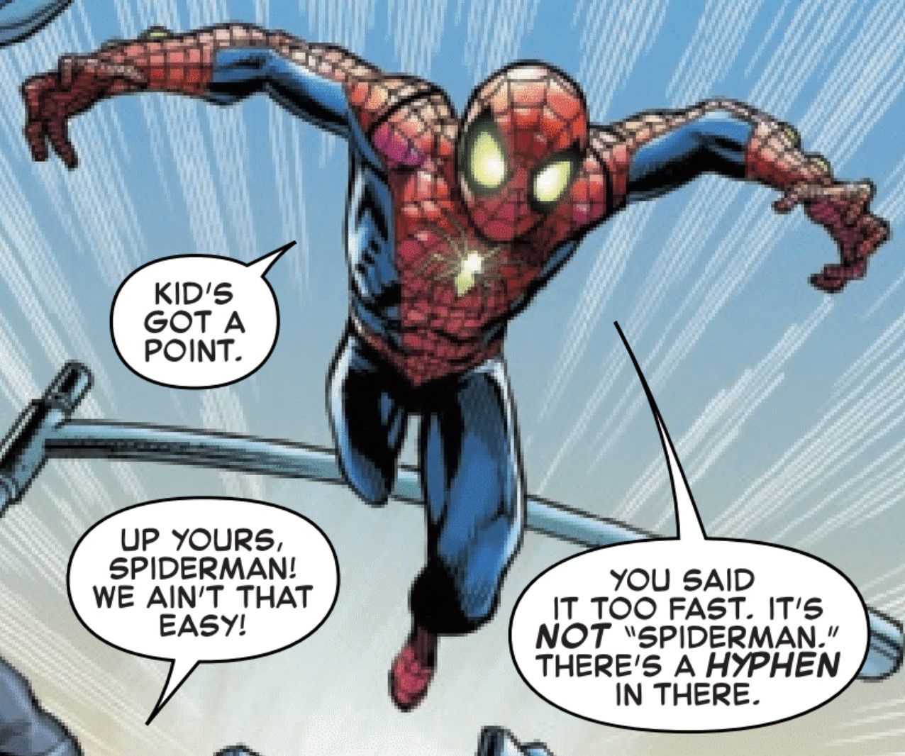 Marvel introduces its new hyphen less spiderman
