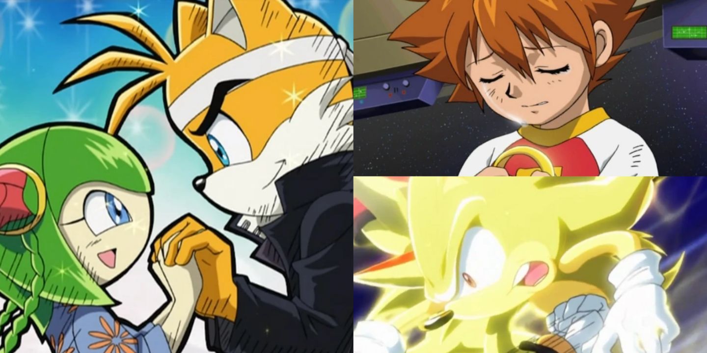 Sonic X Sonic vs OVA Sonic.