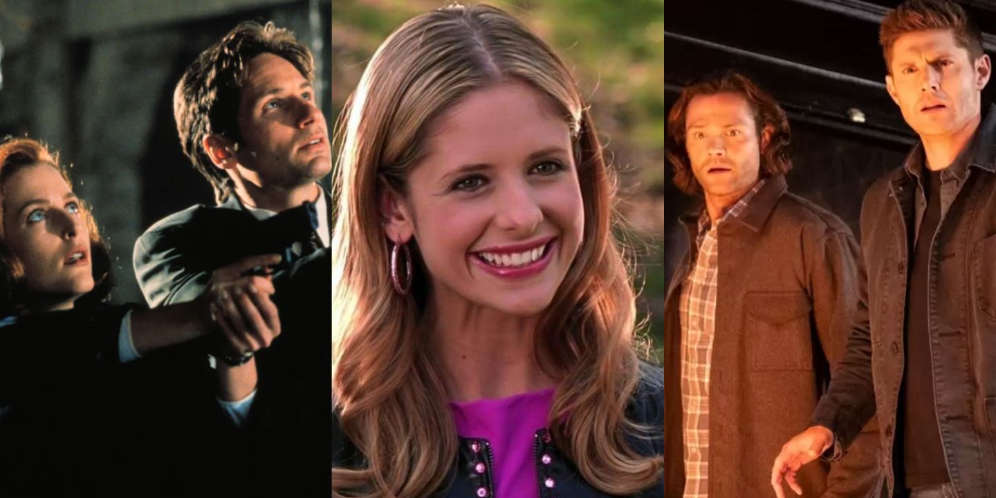 Stills from The X-Files, Buffy the Vampire Slayer, and Supernatural