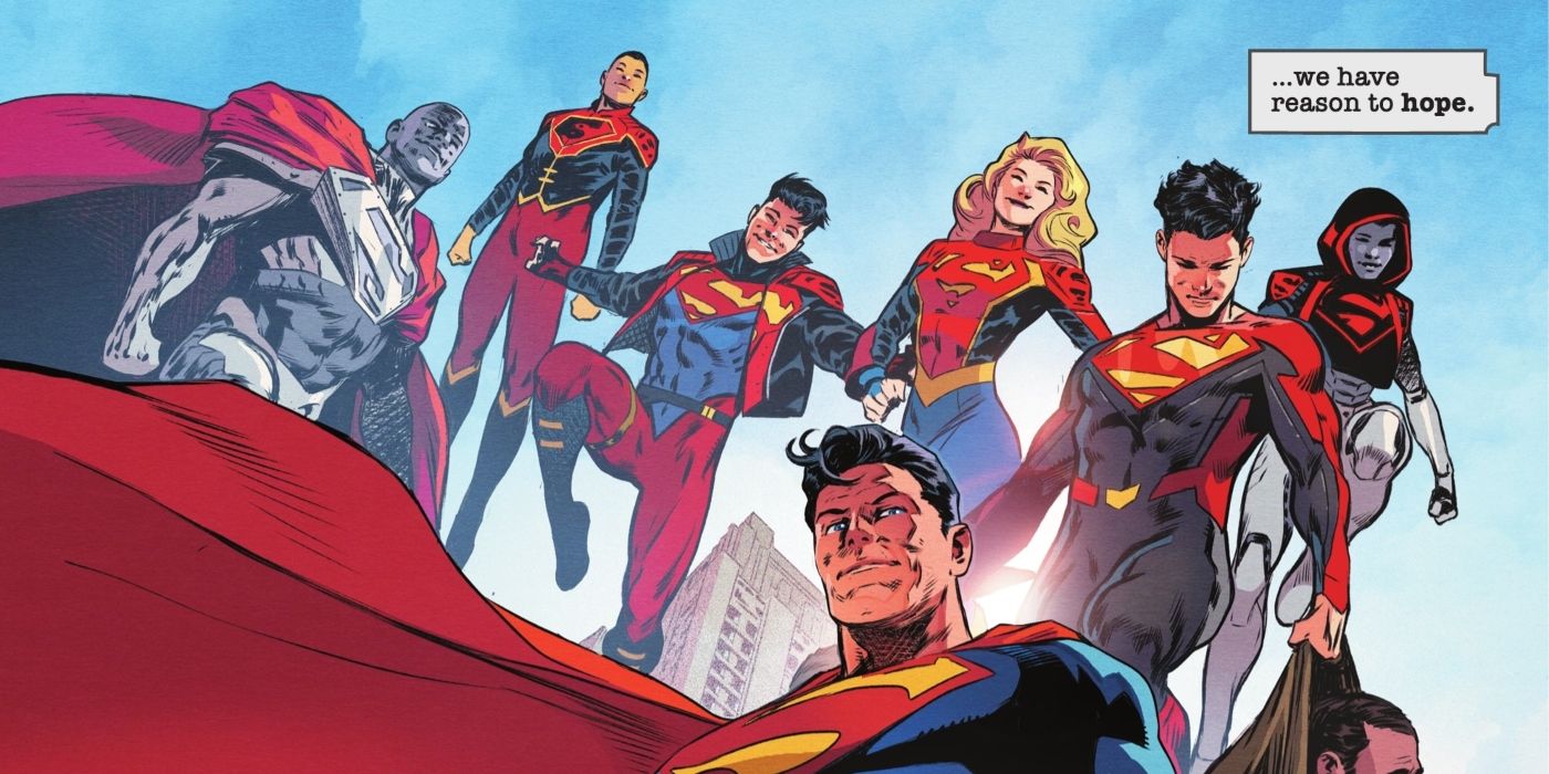 Debut of the new Superman Family in Action Comics