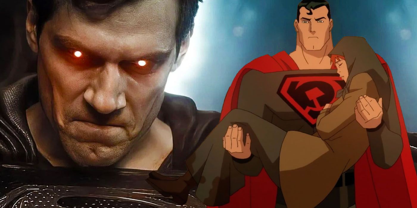 Superman na Liga da Justiça e Superman e Svetlana em Superman Red Son