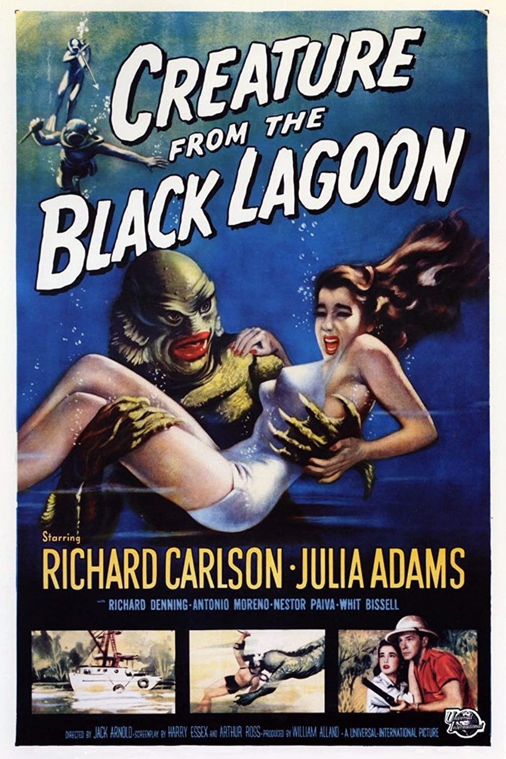The Creature of the Black Lagoon Poster