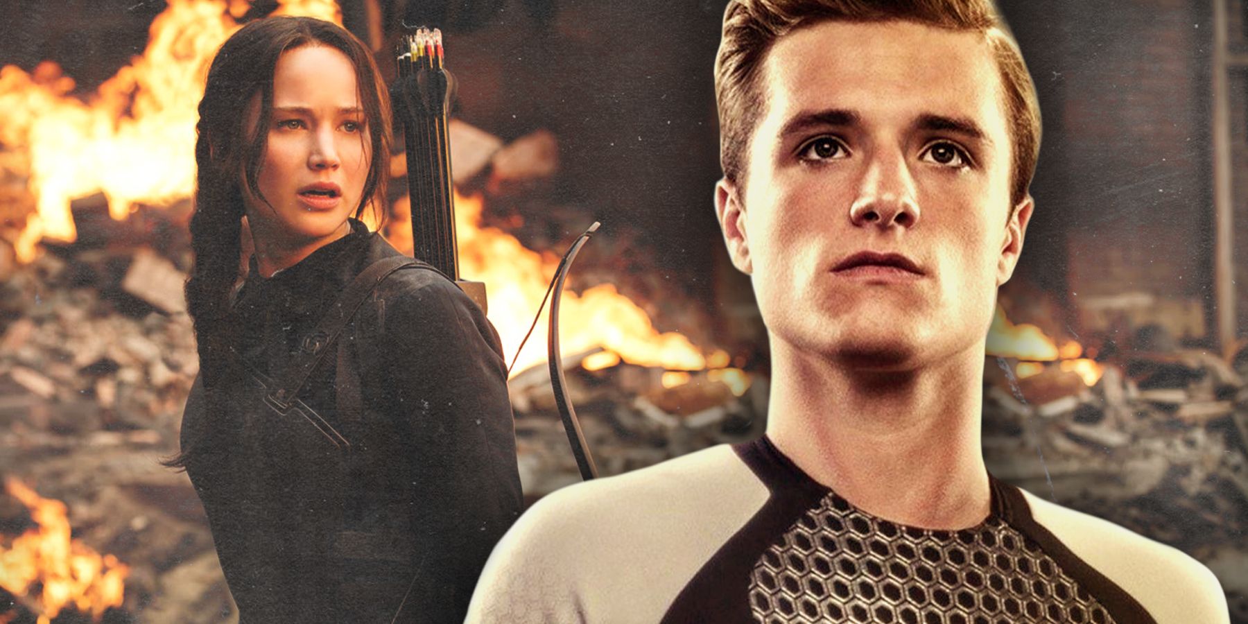 The Hunger Games' Katniss Everdeen and Peeta Mellark