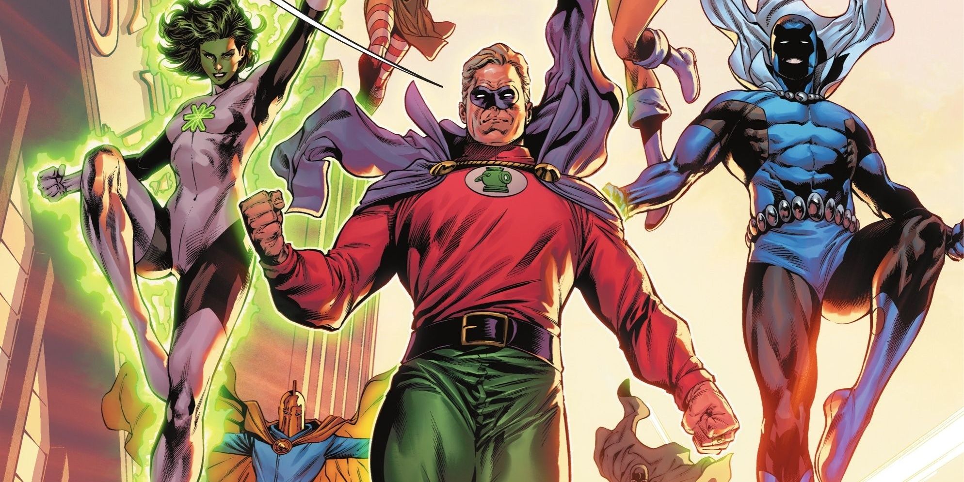 The Justice Society arrives in Dark Crisis 3.