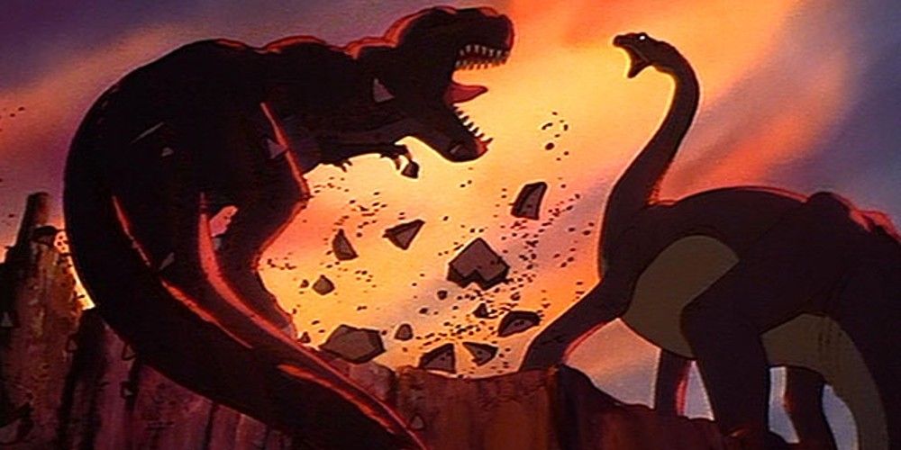 Zaman Öncesi Arazi, Littlefoot'un Annesi vs Sharptooth