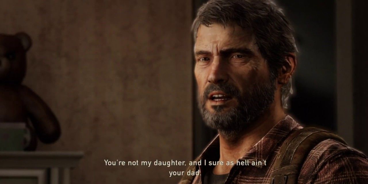 Joel tells Ellie he's not her father in The Last of Us