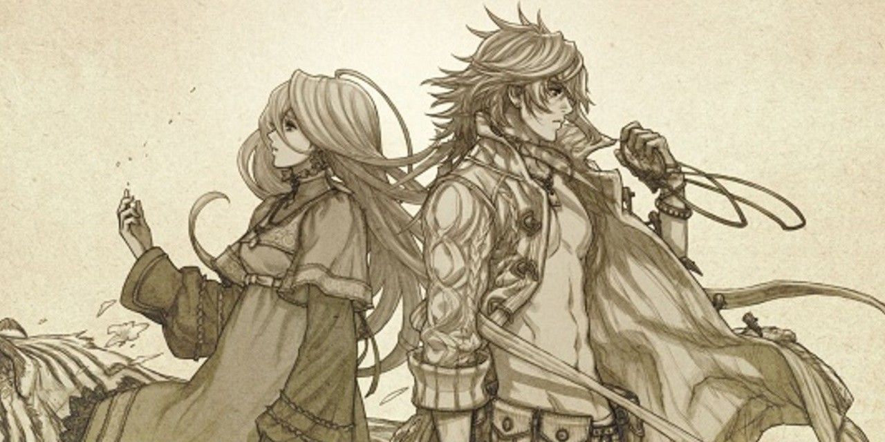 Official art from The Last Story, a Nintendo game